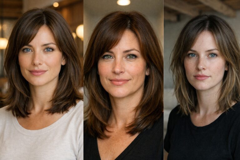 19 Medium Length Haircuts for Thick Hair That Keep the Shape Without the Bulk