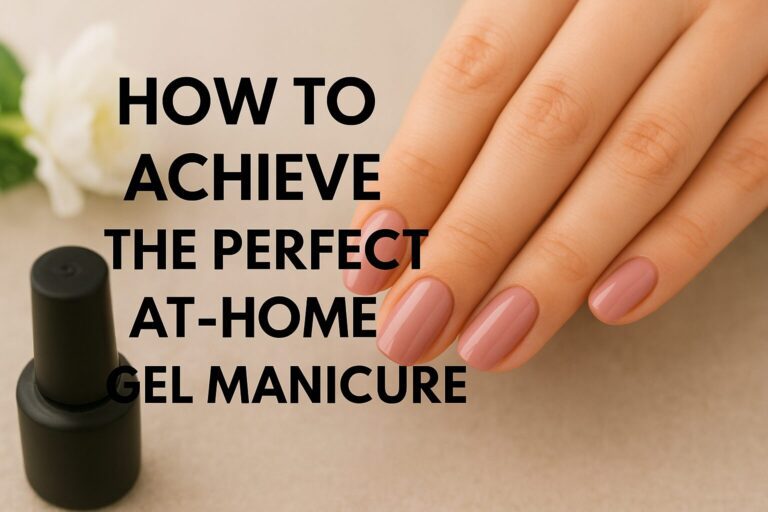 How to Achieve the Perfect At-Home Gel Manicure