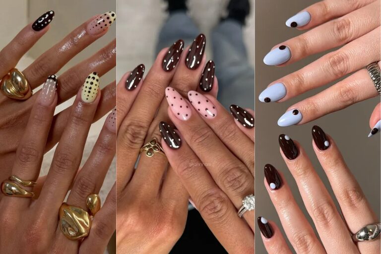 34 Polka Dot Nail Designs That Are Cute, Playful & So Easy to Try
