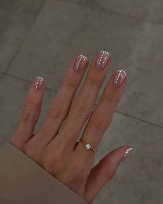 Barely-There Micro French Glaze