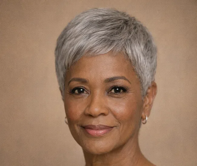 15 Flattering Pixie Hairstyles for Older Black Women