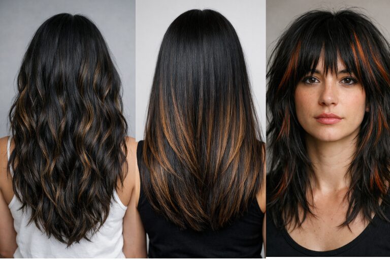 27 Black Hair with Brown Highlights Ideas: Stunning Hairstyles to Light Up Your Look