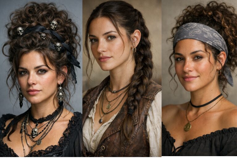44 Pirate Hairstyles for Women That Look Cool, Not Costume