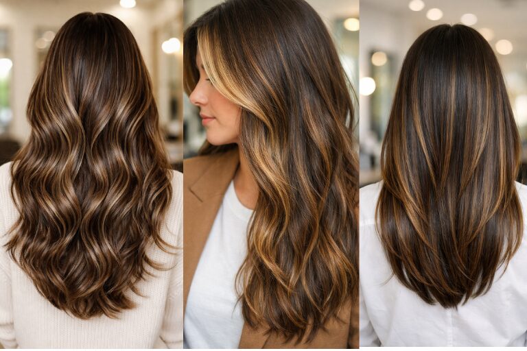 Sun-Kissed Balayage for Brunettes: 16 Warm Brown Hair Ideas That Glow