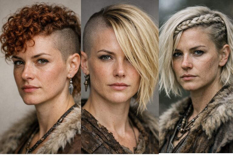24 Viking Hairstyles for Women with Short Hair