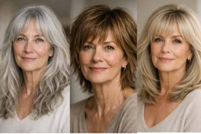 19 Hairstyles With Bangs For Older Women: Elegant Ideas for Timeless Beauty