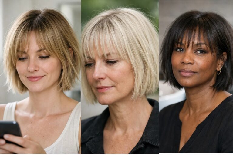 19 Choppy Bob Hairstyles With Bangs That Add Texture and Shape