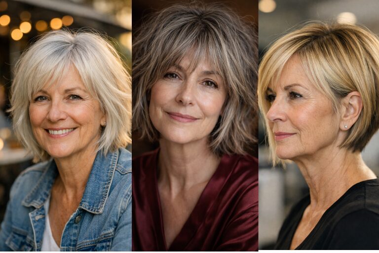 Bob Hairstyles for Women Over 60:  20 Low Maintenance Cuts With a Fresh Finish