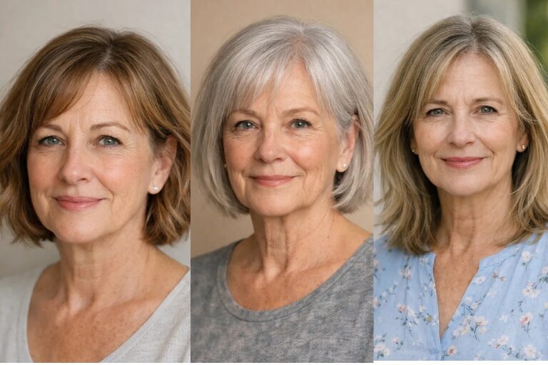 15 Hairstyles for Women Over 60 With Thin Hair: Easy Shapes That Never Look Flat