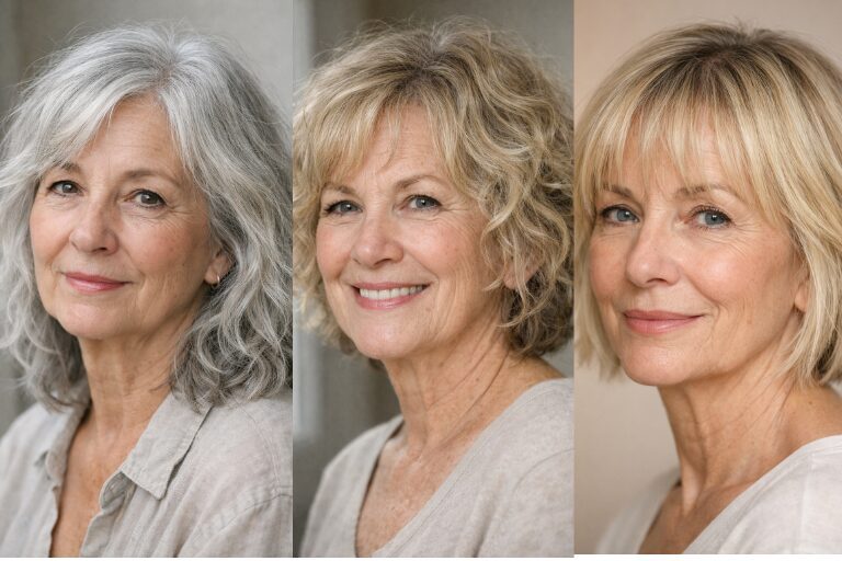 20 Hairstyles for Women Over 60 With Fine Hair: Fuller, Thicker-Looking Volume