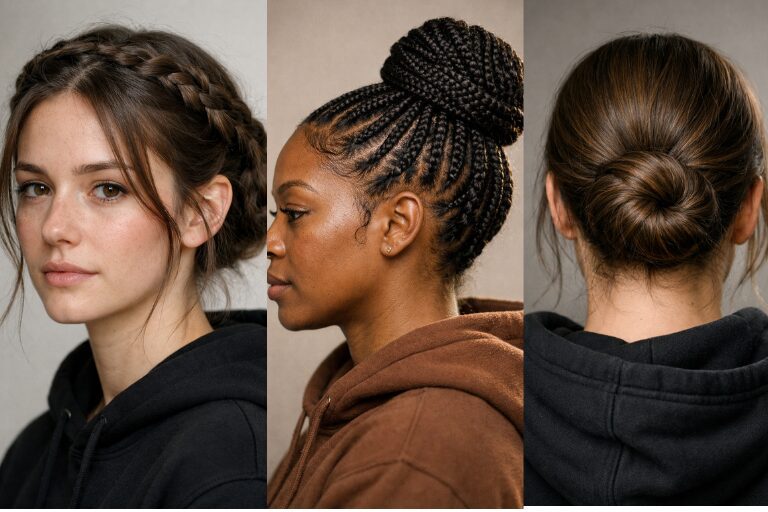 24 Hoodie Hairstyles Ideas: Styles That Stay Cute When the Hood Comes Off