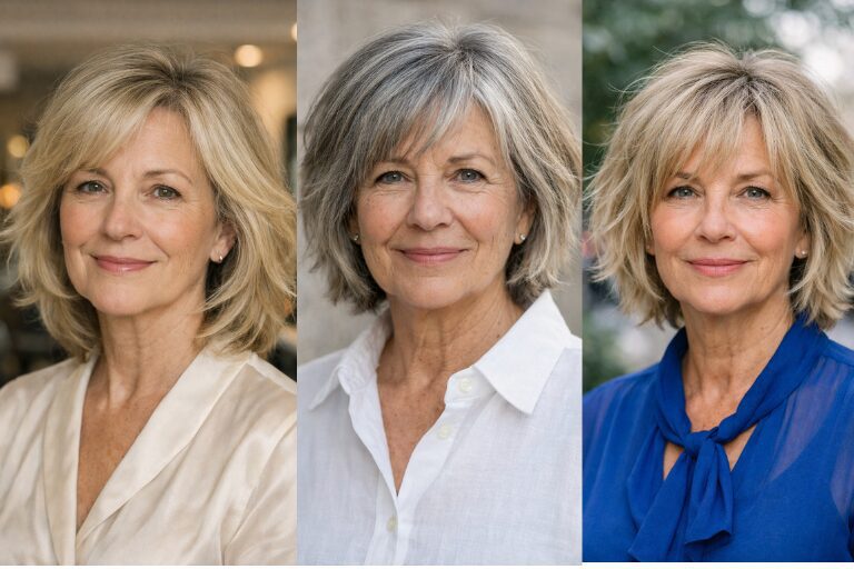 19 Layered Hairstyles for Women Over 60: Soft, Flattering Cuts That Add Shape