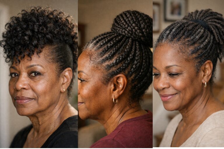 18 Flattering Updo Hairstyles for Older Black Women: Lift, Shape, and a Clean Finish