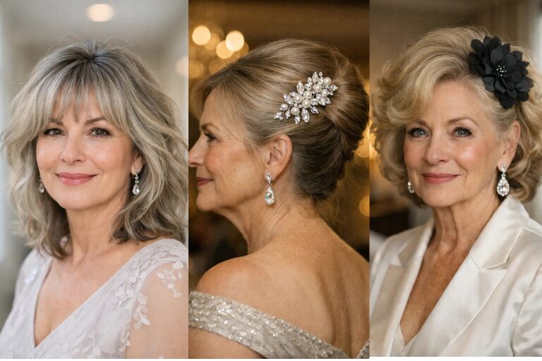 21 Wedding Hairstyles for Older Women That Look Great From Every Angle