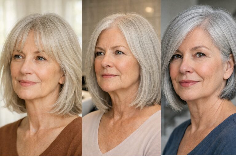 16 Medium-Length Hairstyles for Women Over 60 with Thin Fine Hair