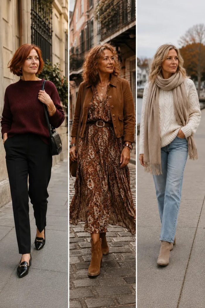 20 Fall Outfit Ideas for Women Over 40 That Look Polished and Effortless
