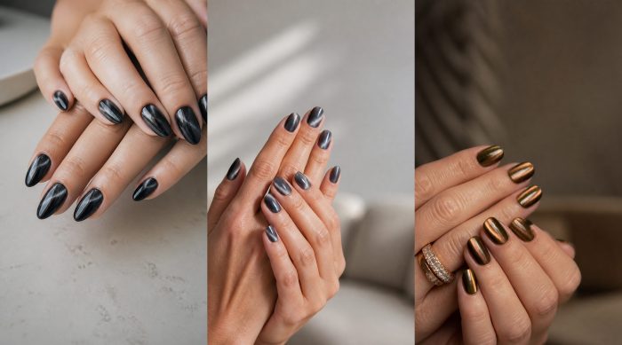 20 Cat Eye Nail Designs That Are Trending Right Now