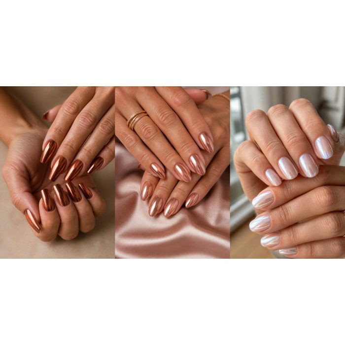 18 Chrome Nail Design Ideas for Women Over 40