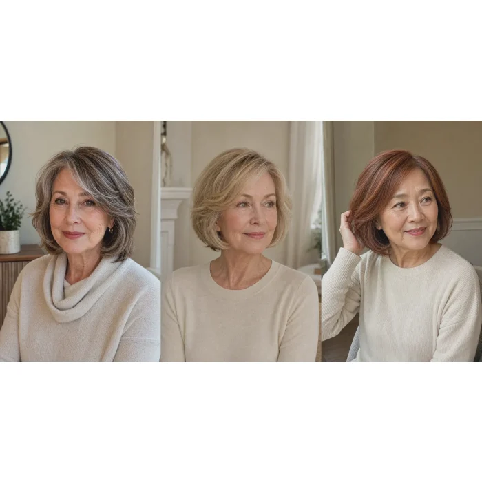 22 Layered Bob Haircuts for Women Over 60: Soft and Fresh Looks